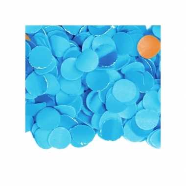 100 gram confetti snippers blauw
