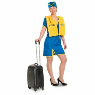 Funny stewardess kostuum voor dames