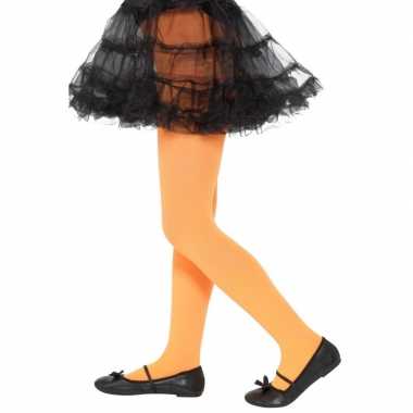 Oranje legging voor kinderen 6 12 jaar