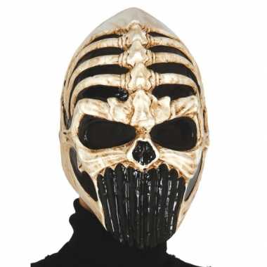 Skelet masker voor carnaval