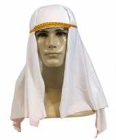 Arabieren hoofddoeken in de kleur wit