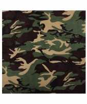 Camouflage woodland bandana