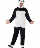 Carnavalskleding panda kostuum