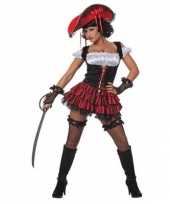 Carnavalskleding piraten jurk dames