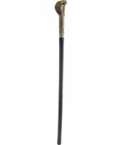 Egyptische scepter met slangenhoofd 82 cm