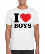 I love boys t-shirt wit heren