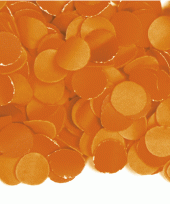 Luxe oranje confetti 5 kilo