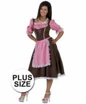 Oktoberfest verkleed jurk plus size