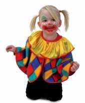 Peuter clowns verkleed ponchos