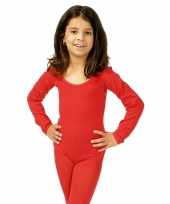 Rode kinder ballet outfit
