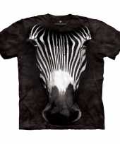 Zebra t-shirt voor volwassenen