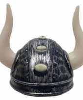 Zilveren viking helm voor volwassenen