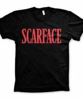 Zwart scarface t-shirt